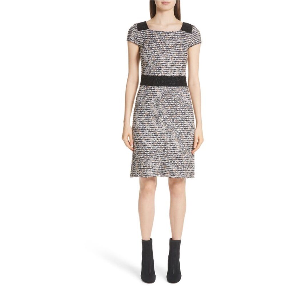 St. John Womens Eyelash Sheath Dress, NWT